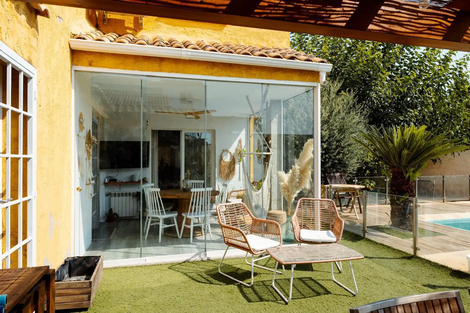 Terraza de Casa o chalet en venta en La Pobla de Vallbona con Aire acondicionado, Calefacción y Terraza