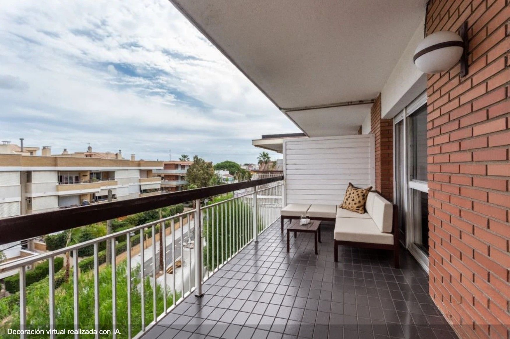 Terrassa de Apartament en venda en Castelldefels amb Calefacció, Piscina i Balcó