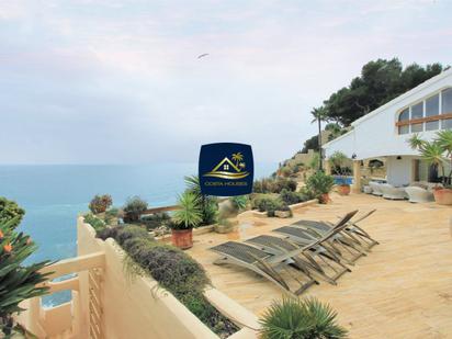 Terrace of House or chalet for sale in Moraira  with Air Conditioner, Heating and Private garden