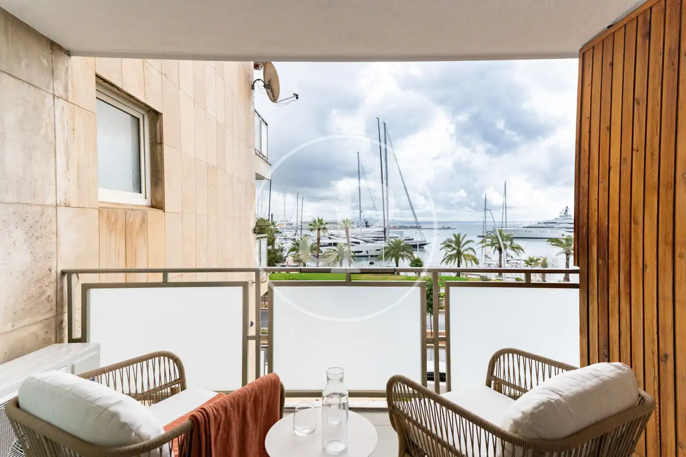 Terrasse von Wohnung zum Verkauf in  Palma de Mallorca mit Klimaanlage, Heizung und Terrasse