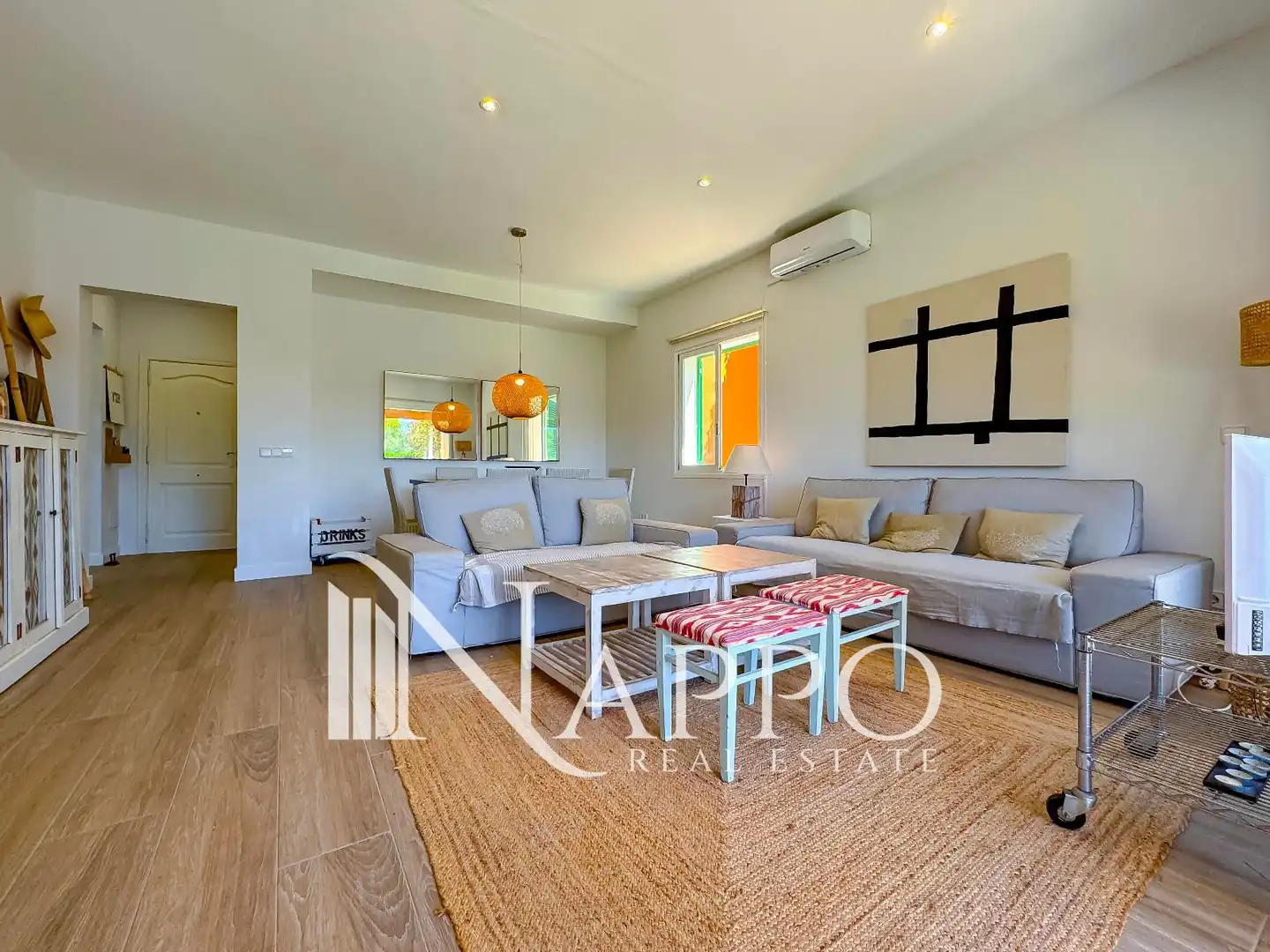 Living room of Houses for rent in Campos  with Air Conditioner, Heating and Private garden