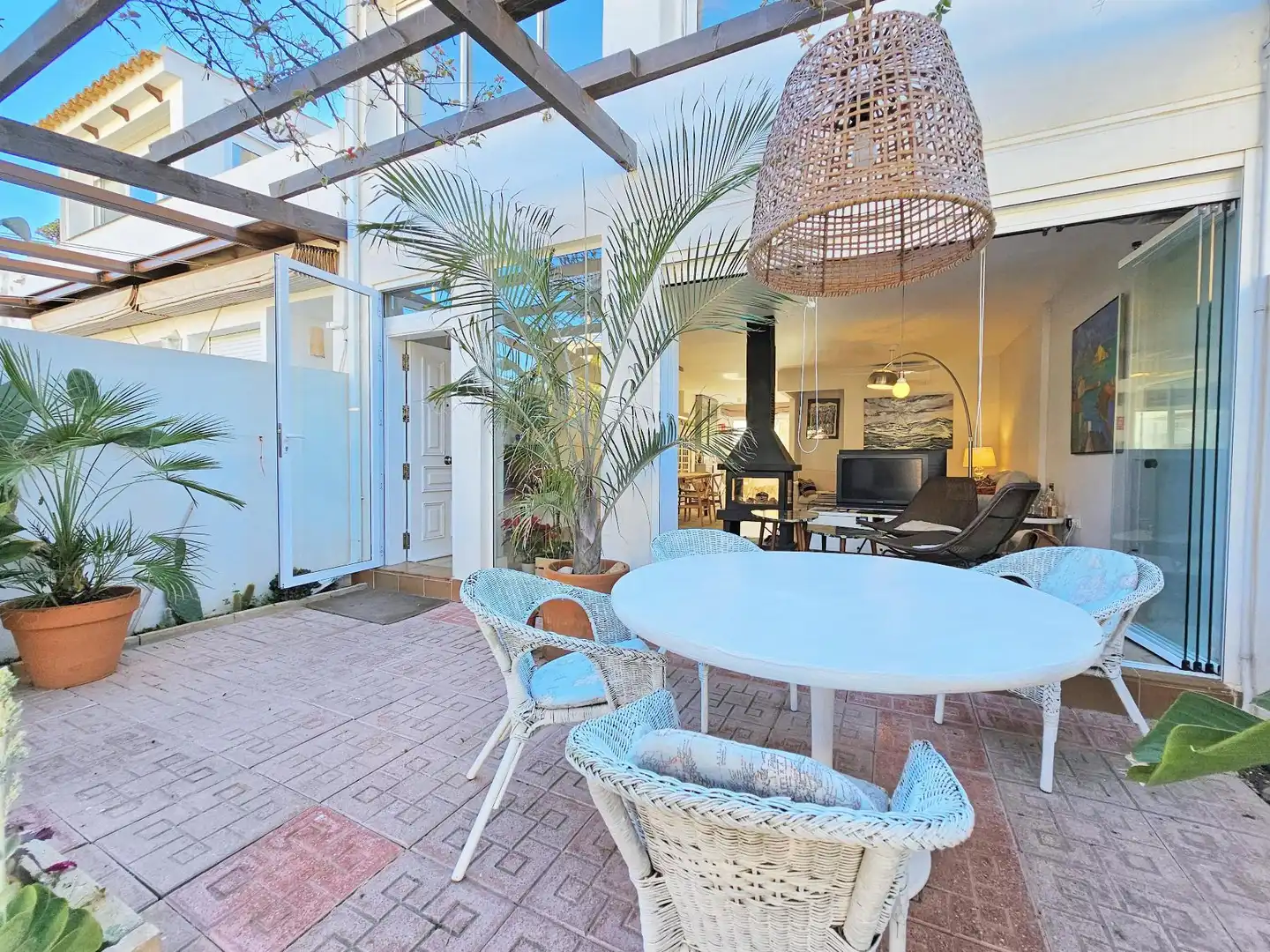Terrace of Duplexes for rent in Cartagena  with Air Conditioner, Heating and Terrace