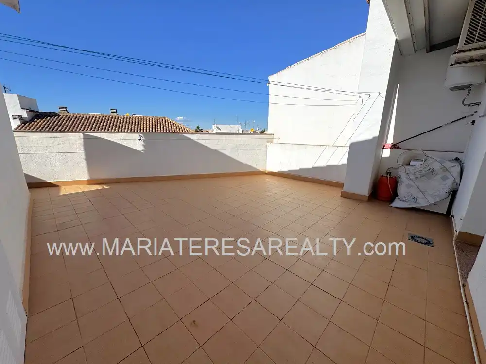 Terraza de Piso en venta en Los Alcázares con Aire acondicionado, Terraza y Trastero