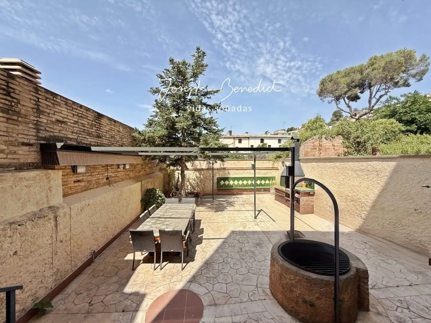 Terrassa de Casa o xalet en venda en Sant Quintí de Mediona amb Aire condicionat, Calefacció i Jardí privat