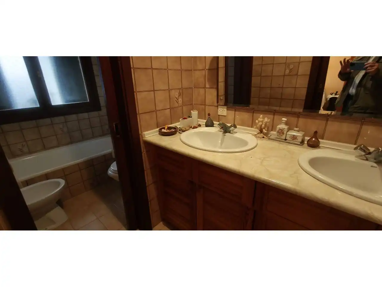 Badezimmer von Haus oder Chalet zum Verkauf in Bunyola mit Privatgarten, Terrasse und Schwimmbad