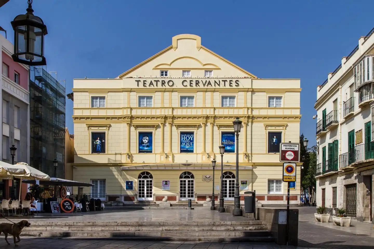 Vista exterior de Ático de alquiler en Málaga con Aire acondicionado, Calefacción y Parquet