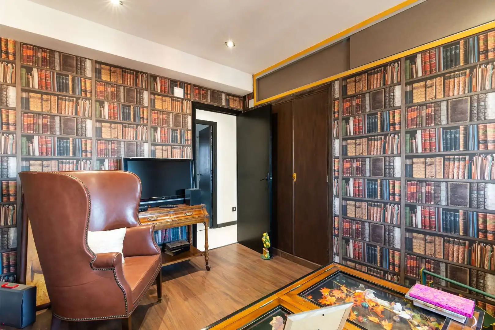 Living room of Attic for sale in Madrid  with Heating, Terrace and Storage room