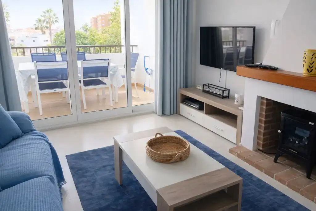 Living room of Apartments for sale in El Campello  with Air Conditioner, Balcony and Community pool