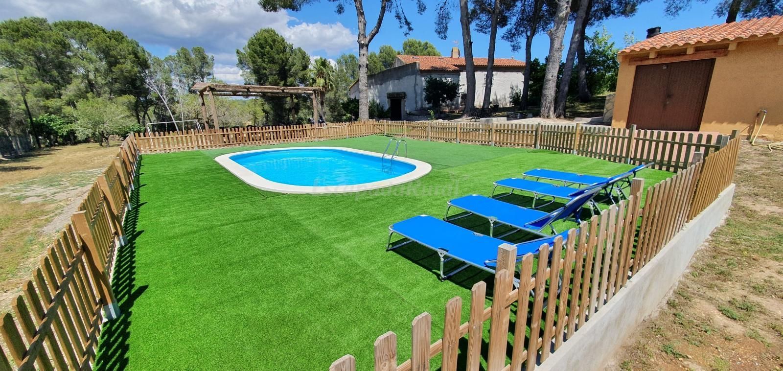 Piscina de Finca rústica en venda en El Catllar  amb Calefacció, Jardí privat i Terrassa