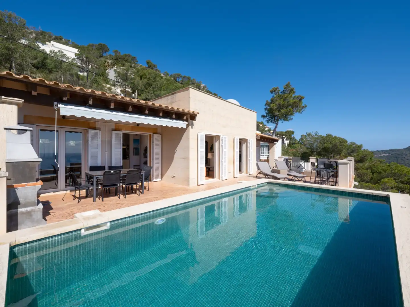 Swimming pool of Houses for sale in Capdepera  with Private garden, Terrace and Storage room