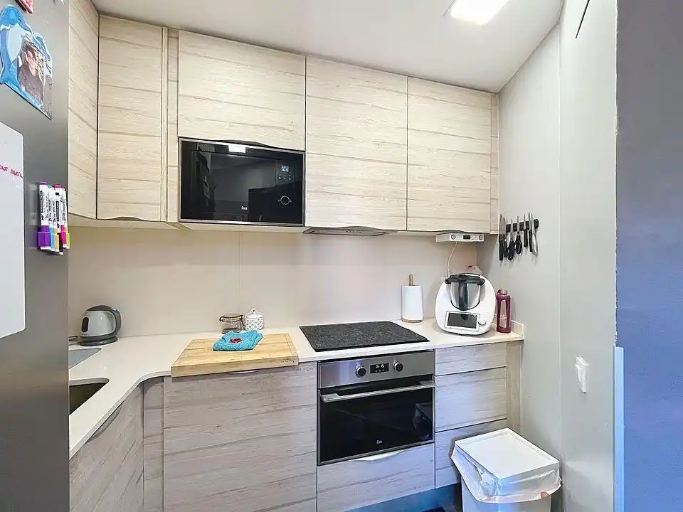 Cocina de Apartamento en venta en Barcelona con Aire acondicionado, Calefacción y Parquet