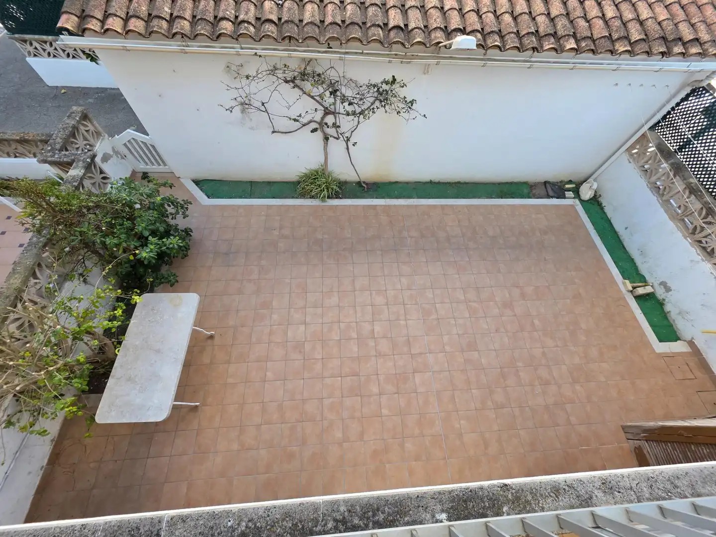 Terrasse von Erdgeschoss zum Verkauf in Alcúdia mit Klimaanlage, Privatgarten und Terrasse