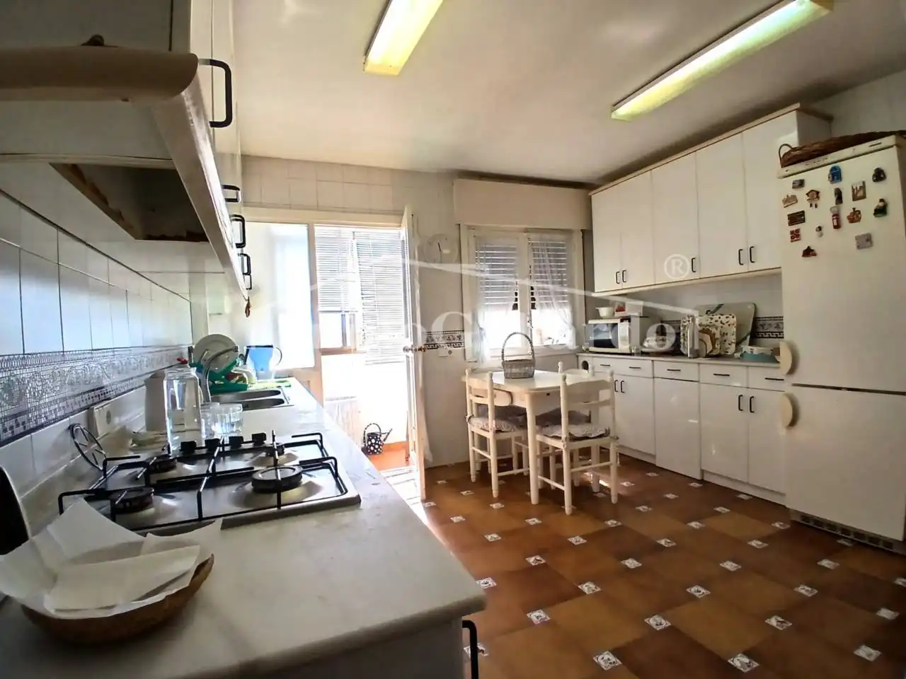 Kitchen of Flat for sale in Málaga  with Air Conditioner, Heating and Terrace