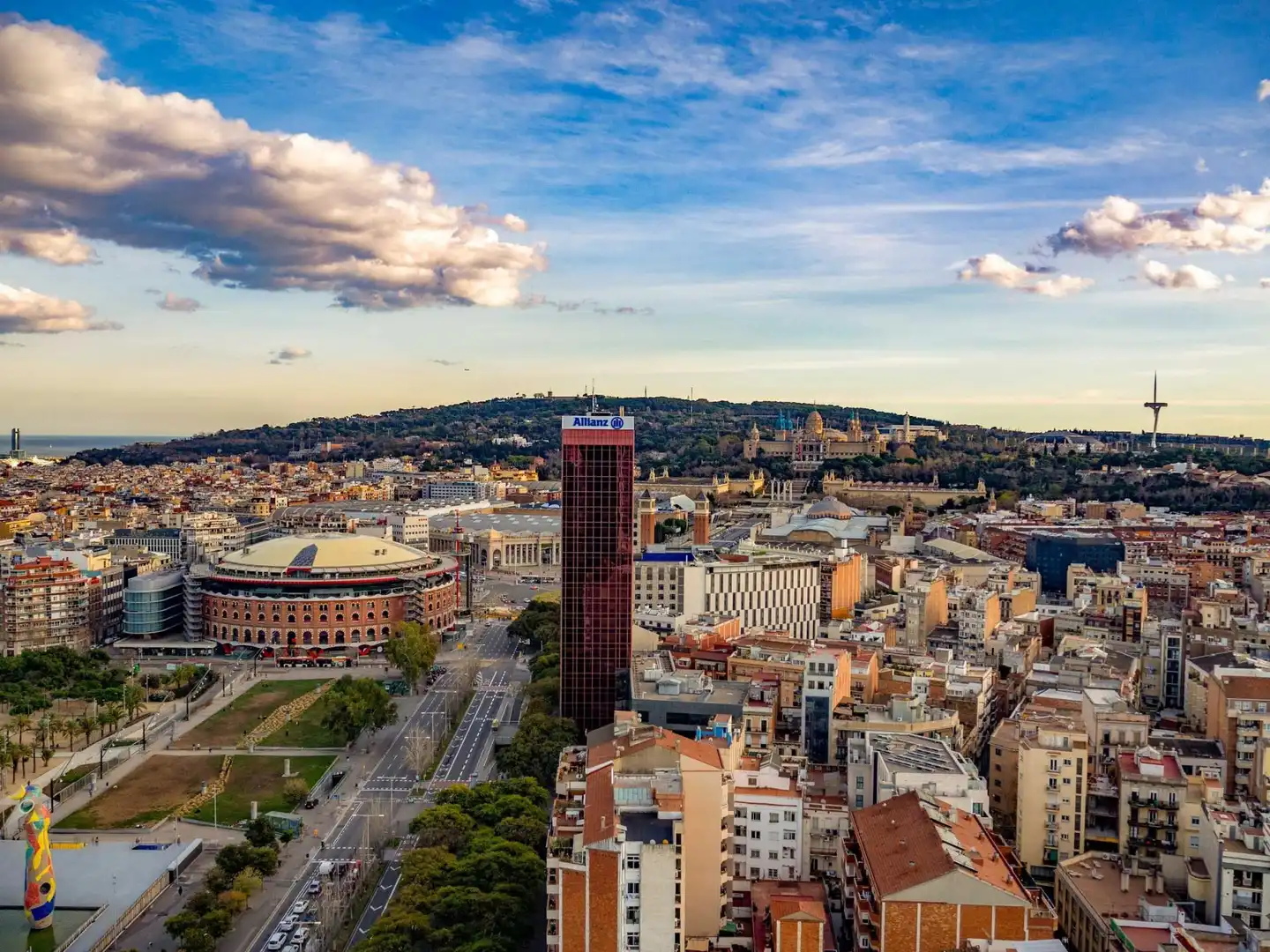 Außenansicht von Büro zur Miete in Barcelona mit Heizung