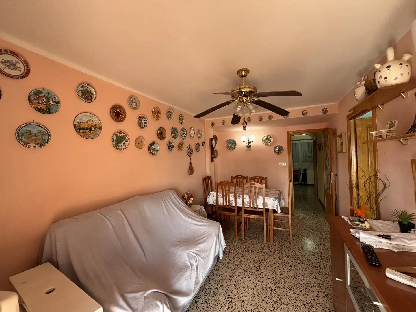 Sala de estar de Piso en venta en Cambrils con Aire acondicionado, Jardín privado y Balcón