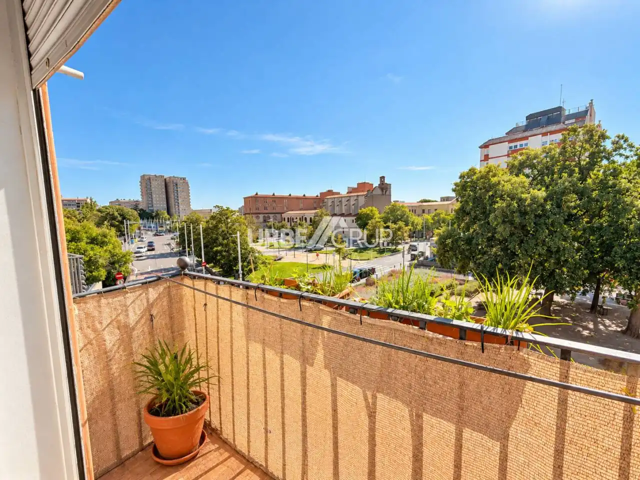 Terrasse von Wohnung zum Verkauf in Terrassa mit Terrasse und Balkon