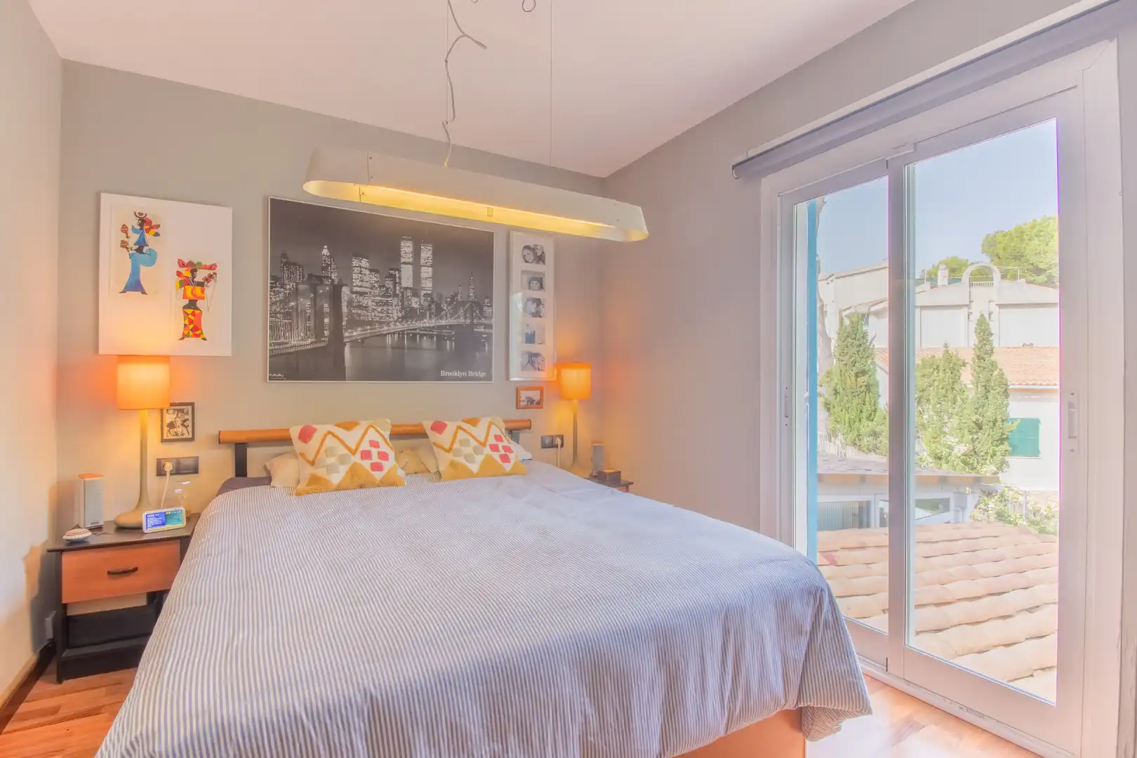 Dormitori de Casa adosada en venda en Calvià amb Aire condicionat, Jardí privat i Terrassa