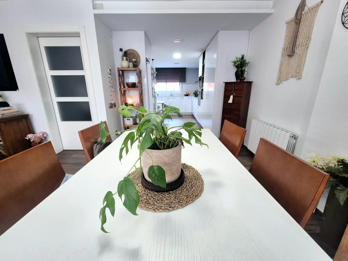 Comedor de Casa adosada en venta en Malgrat de Mar con Aire acondicionado, Calefacción y Jardín privado