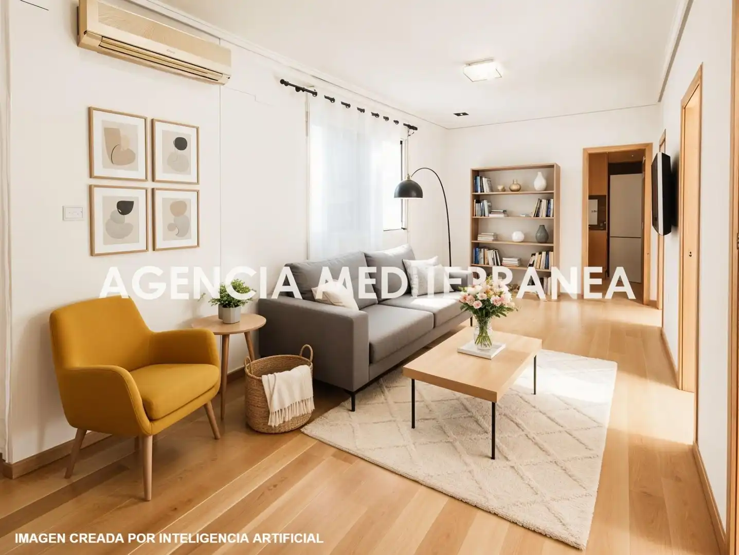 Sala de estar de Piso en venta en Valencia con Aire acondicionado y Calefacción