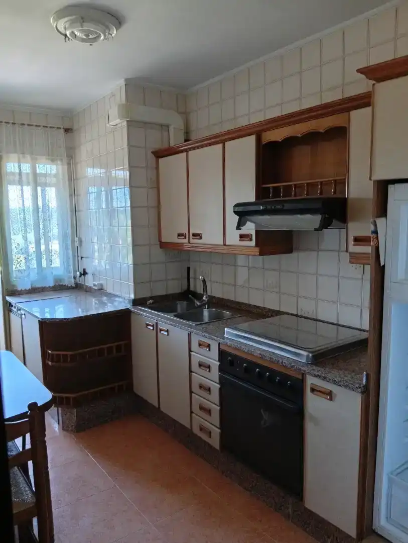 Cocina de Piso en venta en Lugo con Parquet, Trastero y Amueblado