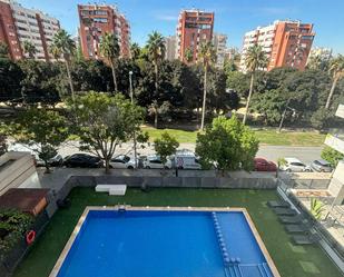 Swimming pool of Flat for sale in Alicante / Alacant  with Air Conditioner, Heating and Private garden