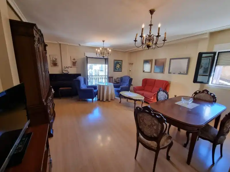 Sala d'estar de Pis en venda en Plasencia amb Aire condicionat, Calefacció i Jardí privat