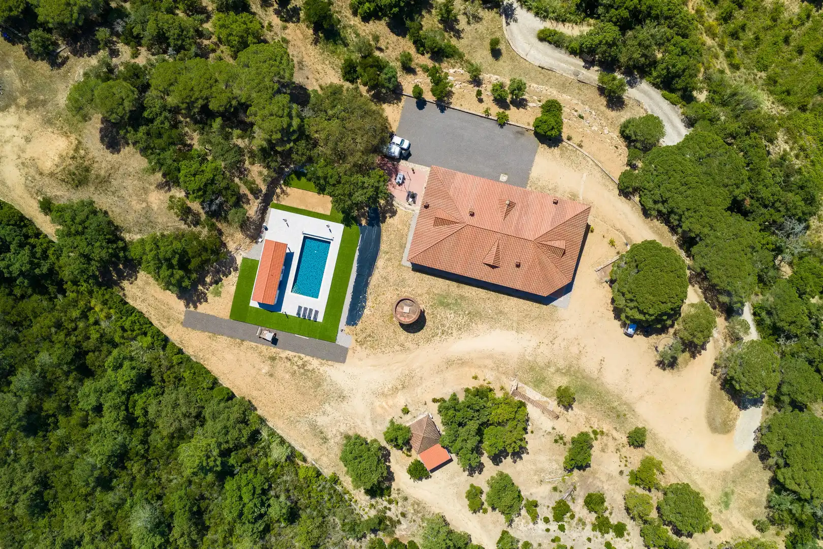 Country house zur Miete in Tossa de Mar mit Privatgarten, Alarm und Gemeinschaftspool