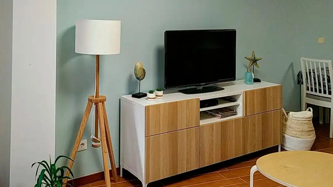 Living room of Flat for rent in Malpica de Bergantiños  with Heating, Oven and Washing machine
