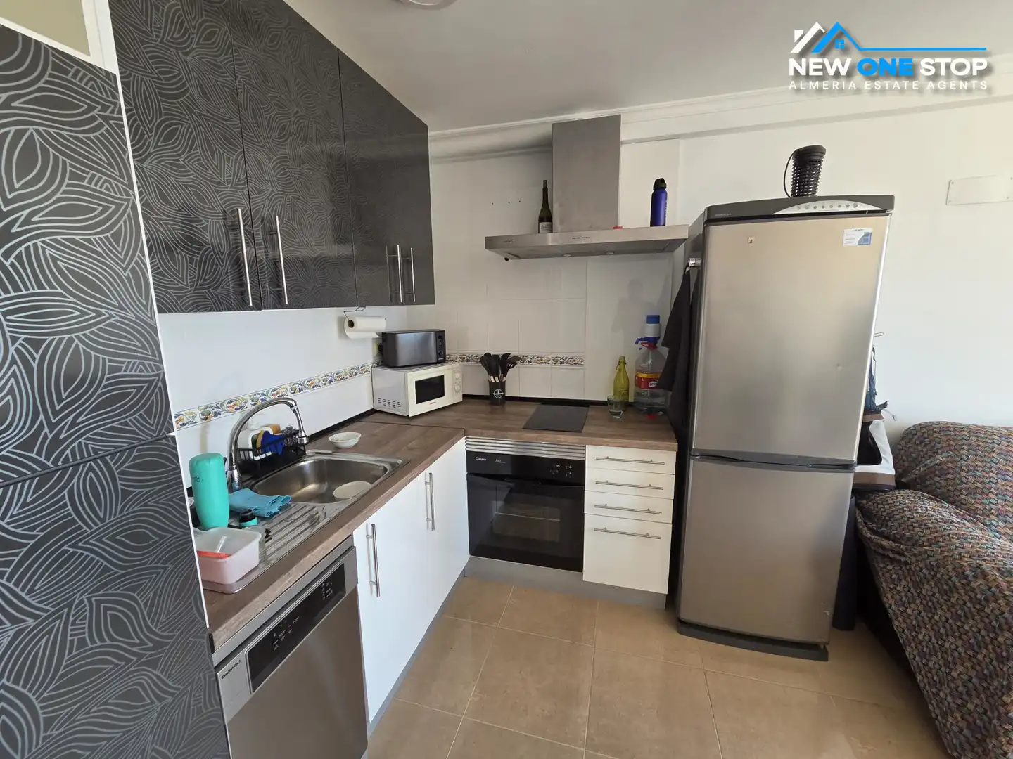 Cocina de Dúplex en venta en Carboneras con Terraza, Horno y Lavadora