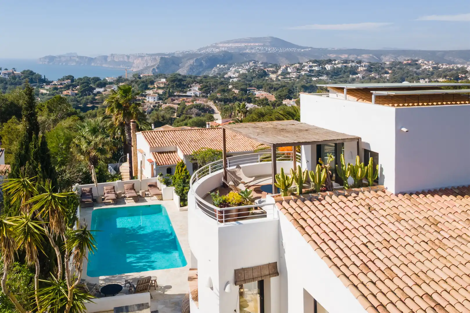 Exterior view of Houses for sale in Jávea / Xàbia  with Air Conditioner, Heating and Private garden