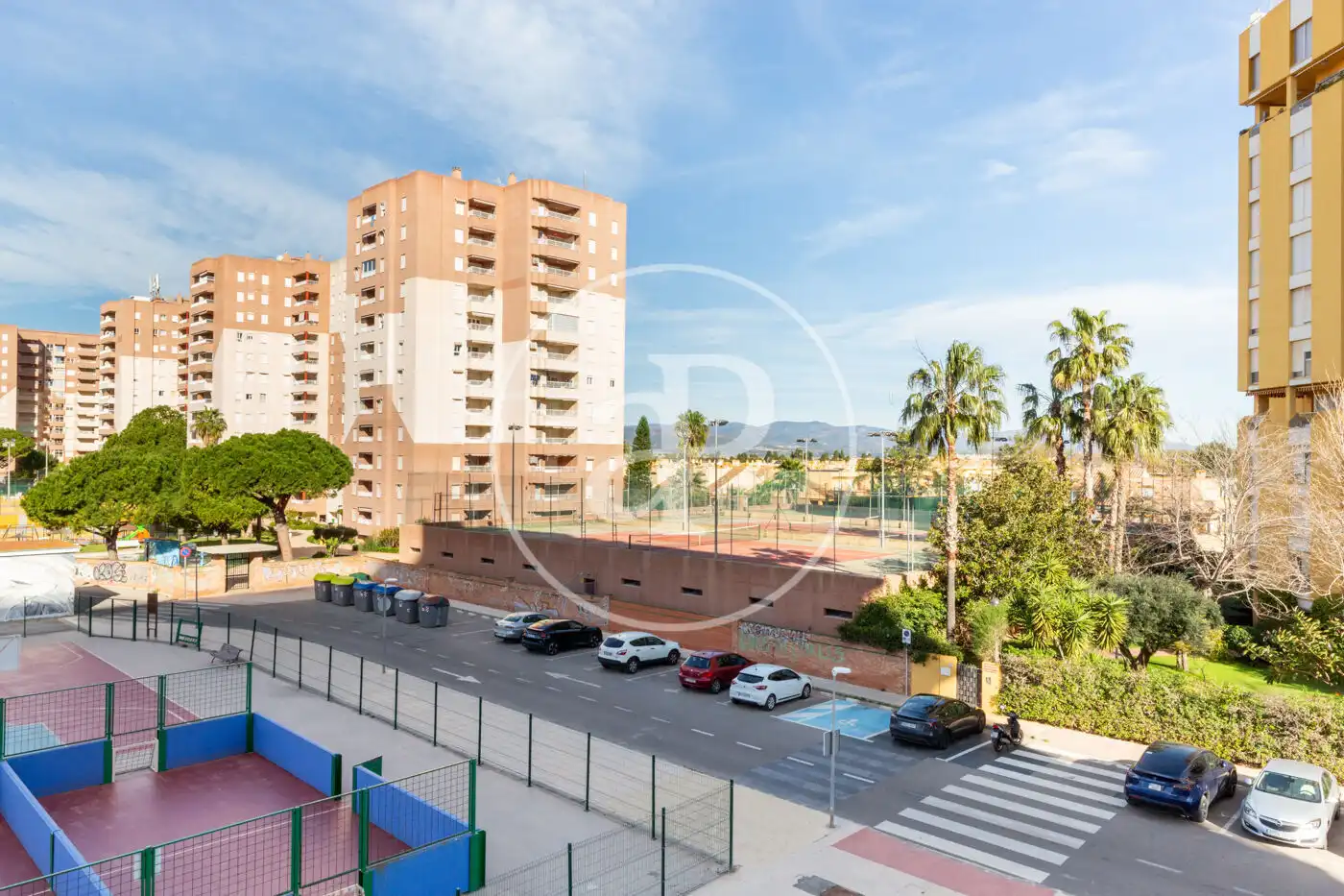 Außenansicht von Wohnung zur Miete in Canet d'En Berenguer mit Klimaanlage, Heizung und Privatgarten