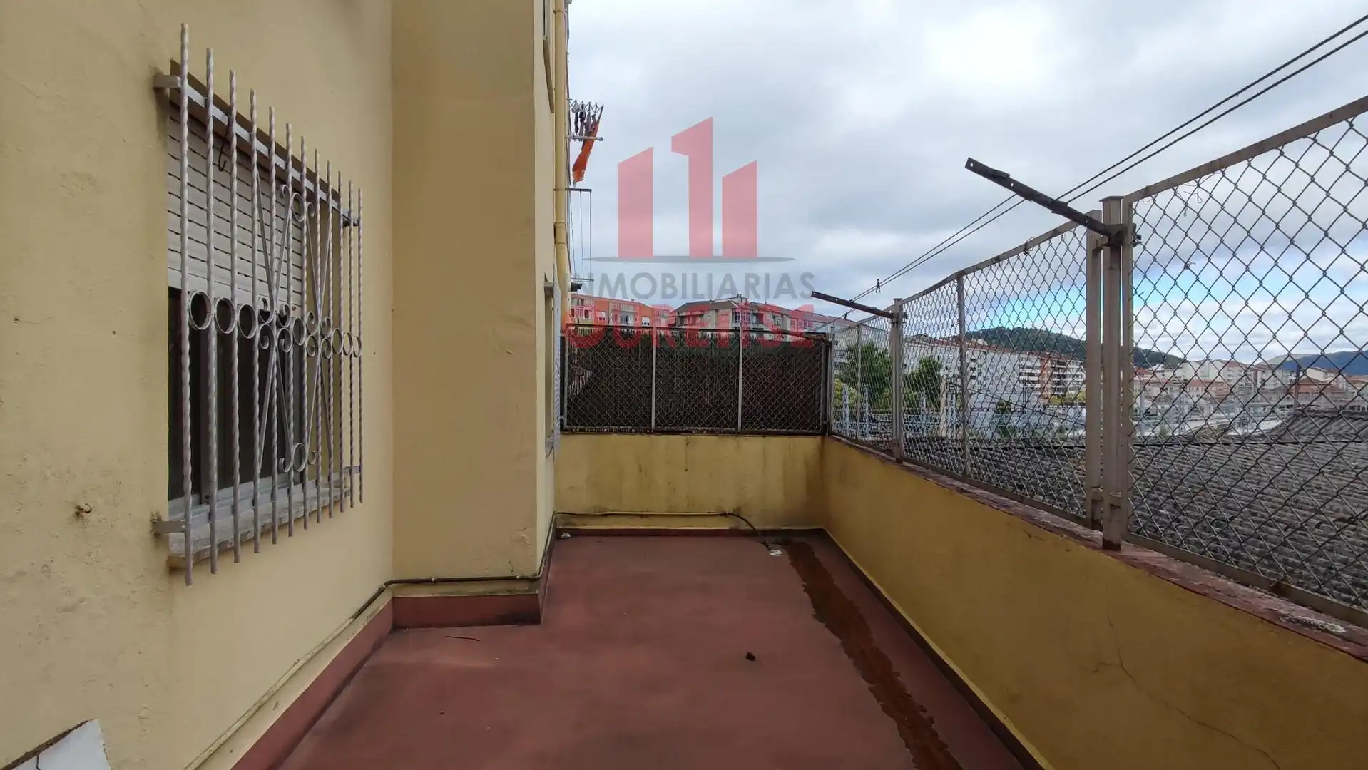 Terrasse von Wohnung zur Miete in Ourense Capital  mit Heizung, Möbliert und Balkon