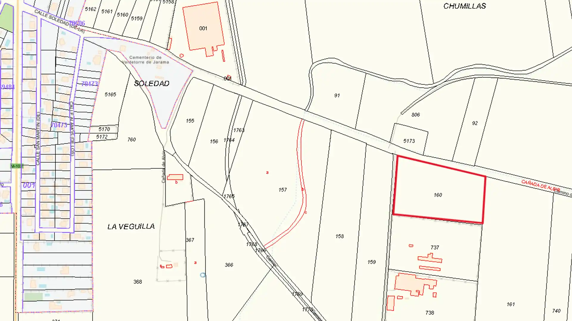 Terreno en venta en Valdetorres de Jarama
