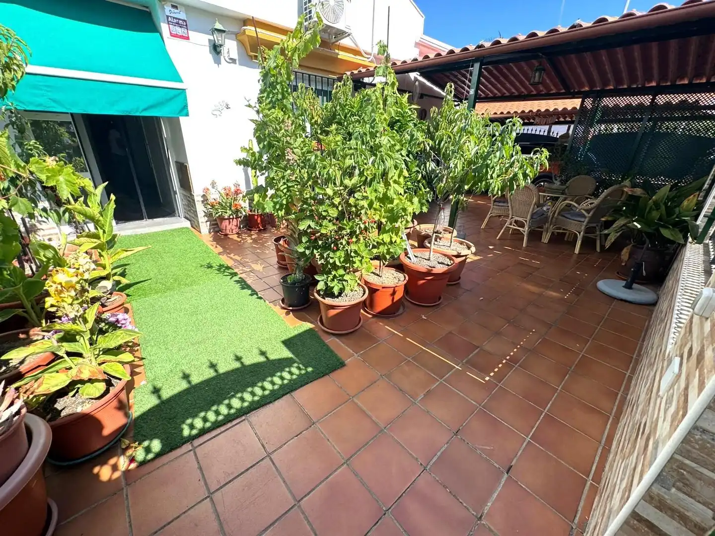 Terrassa de Casa o xalet en venda en El Portil amb Aire condicionat i Moblat