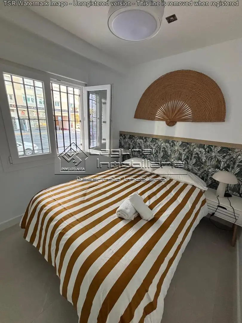 Schlafzimmer von Wohnung zur Miete in Cádiz mit Möbliert