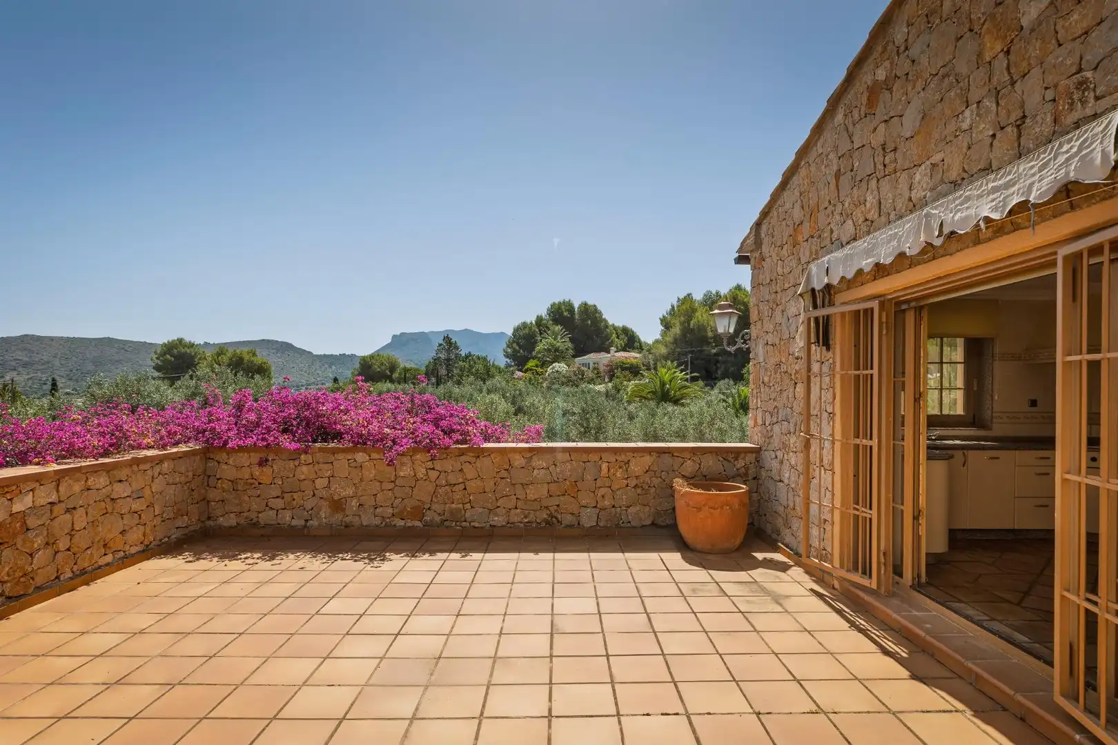 Terrassa de Casa o xalet en venda en Pedreguer amb Aire condicionat, Calefacció i Jardí privat