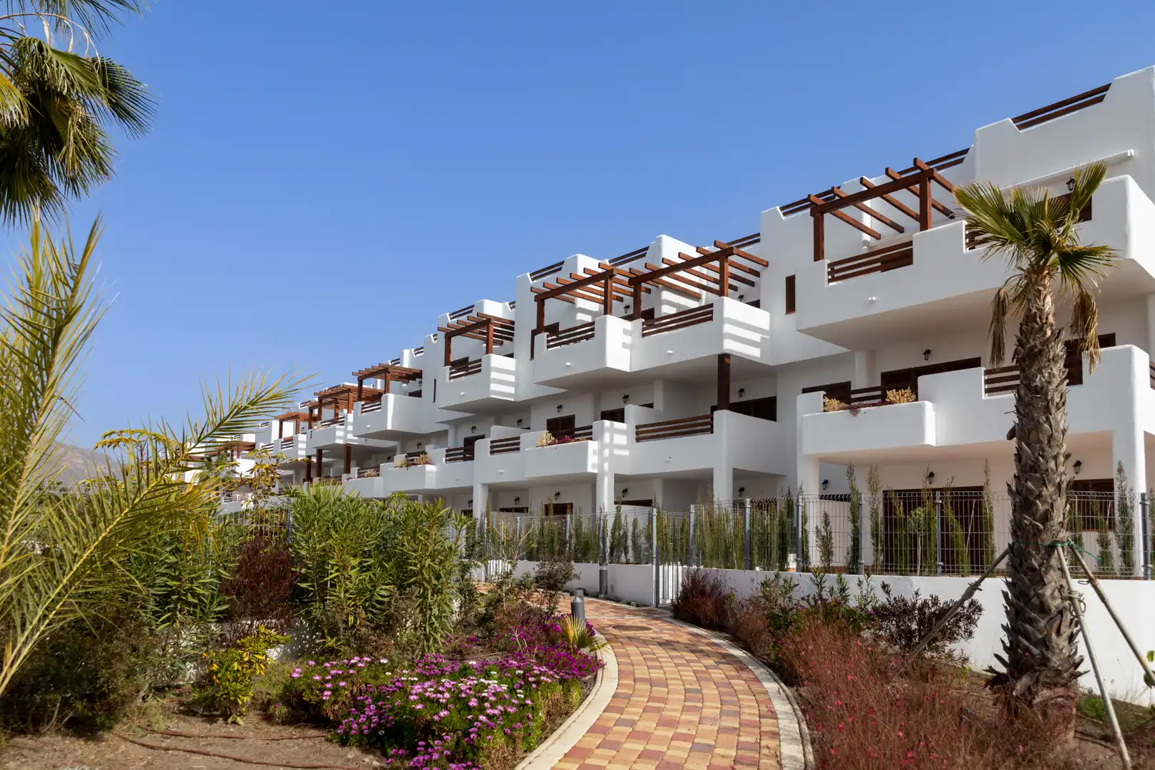 Mini appartamento di nuova costruzione con terrazza in vendita a San Juan de los Terreros, imagen 3