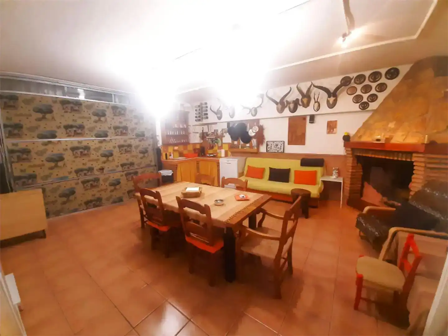 Menjador de Casa adosada en venda en Cazorla amb Aire condicionat i Balcó
