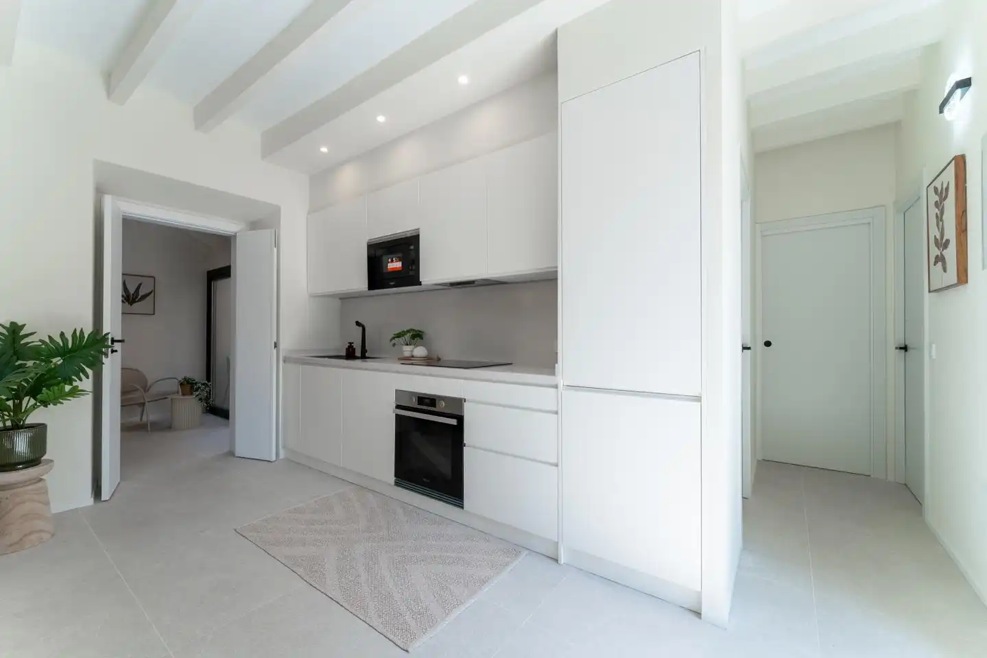 Cuina de Casa o xalet en venda en  Palma de Mallorca amb Aire condicionat, Jardí privat i Terrassa