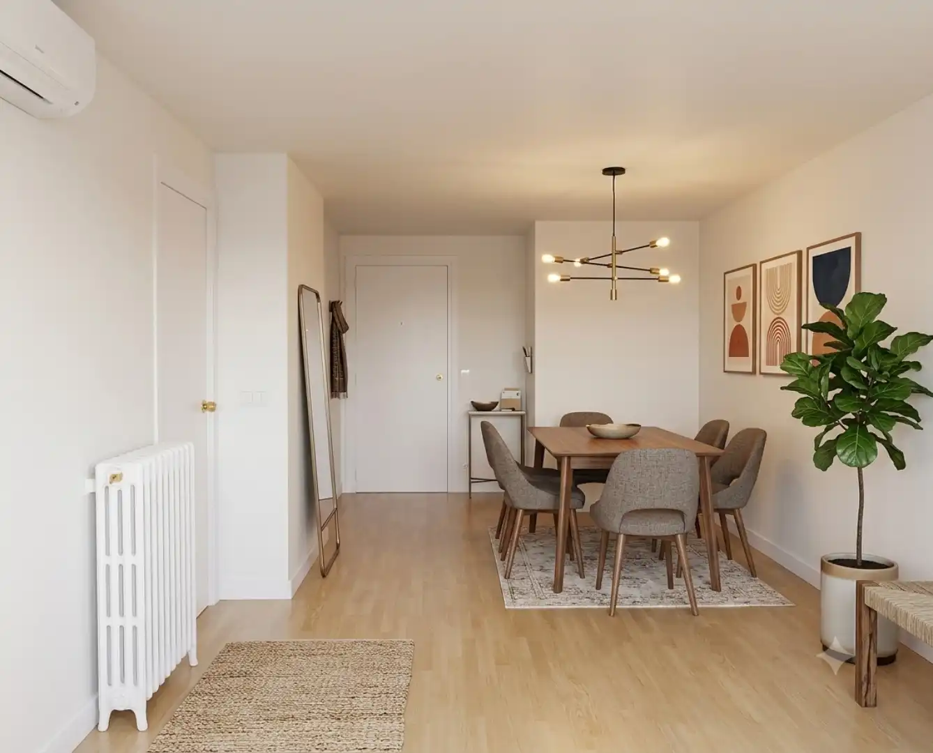 Dining room of Attic for rent in  Madrid Capital