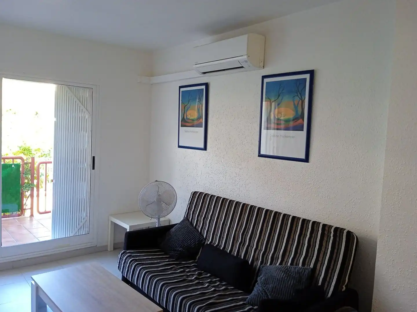 Sala de estar de Apartamento en venta en Cambrils con Aire acondicionado y Piscina comunitaria