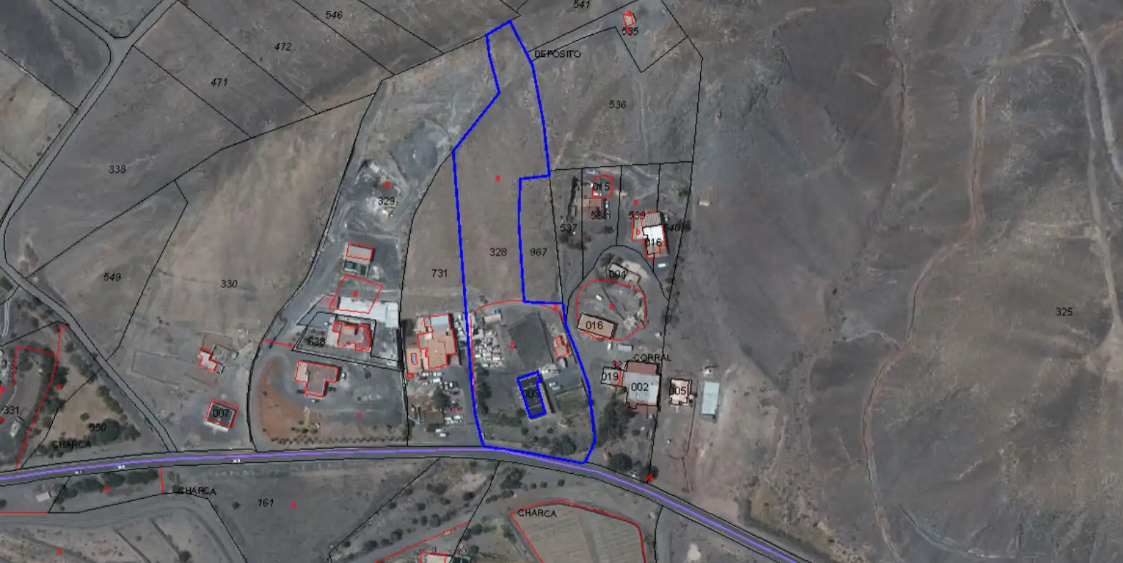 Residencial en venda a 8. Parcela, Tesejerague