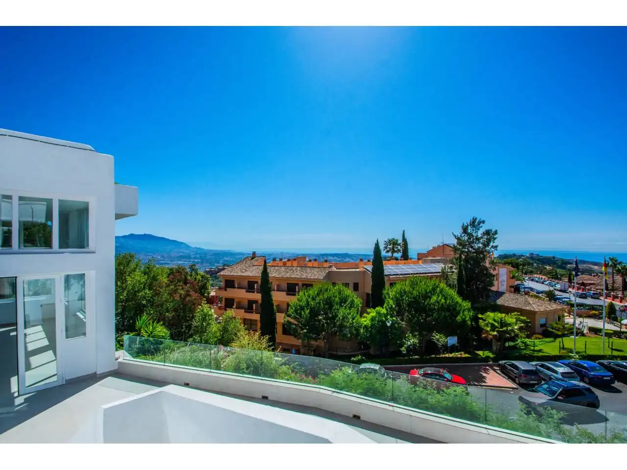 Terrassa de Apartament de lloguer en Ojén amb Aire condicionat, Calefacció i Terrassa