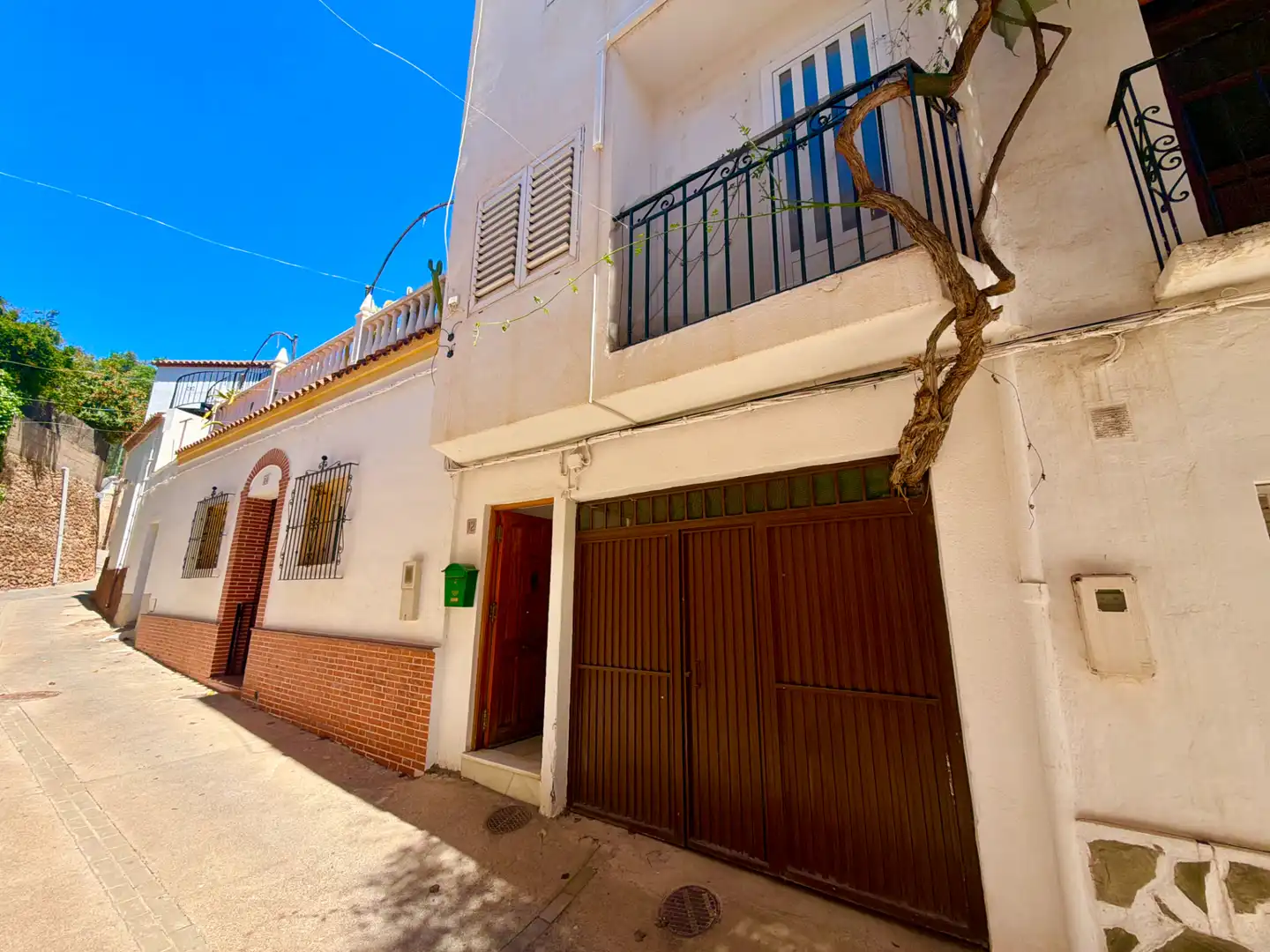 Vista exterior de Casa o xalet en venda en Canjáyar amb Aire condicionat, Terrassa i Traster
