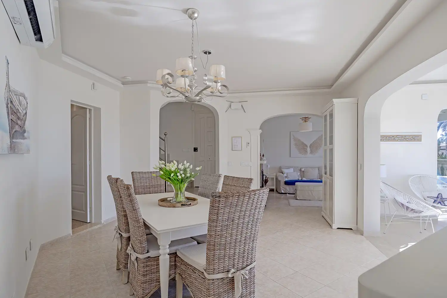 Comedor de Finca rústica en venta en Llucmajor con Aire acondicionado, Terraza y Trastero