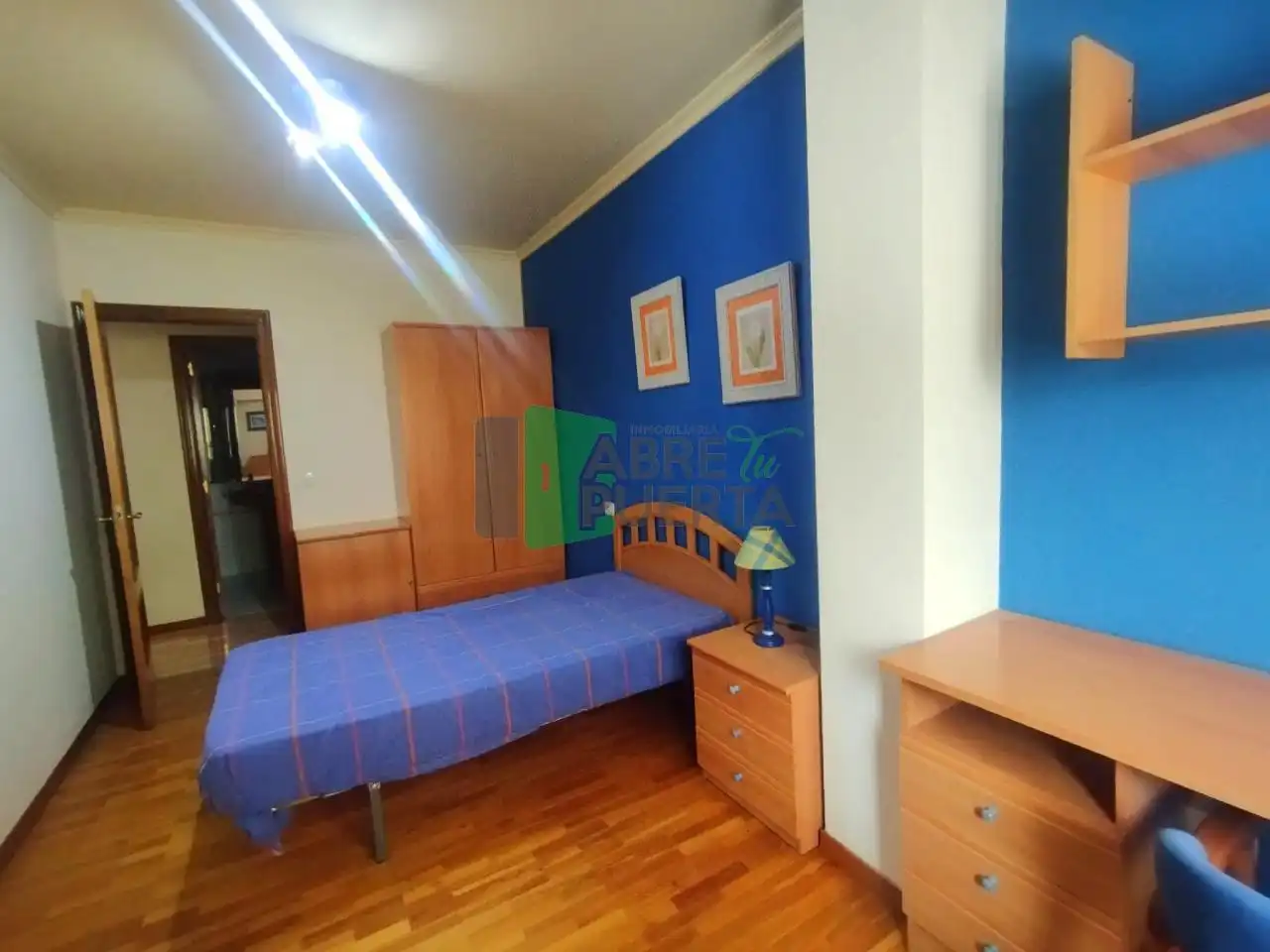 Bedroom of Flat for sale in Ourense Capital   with Heating, Parquet flooring and Storage room