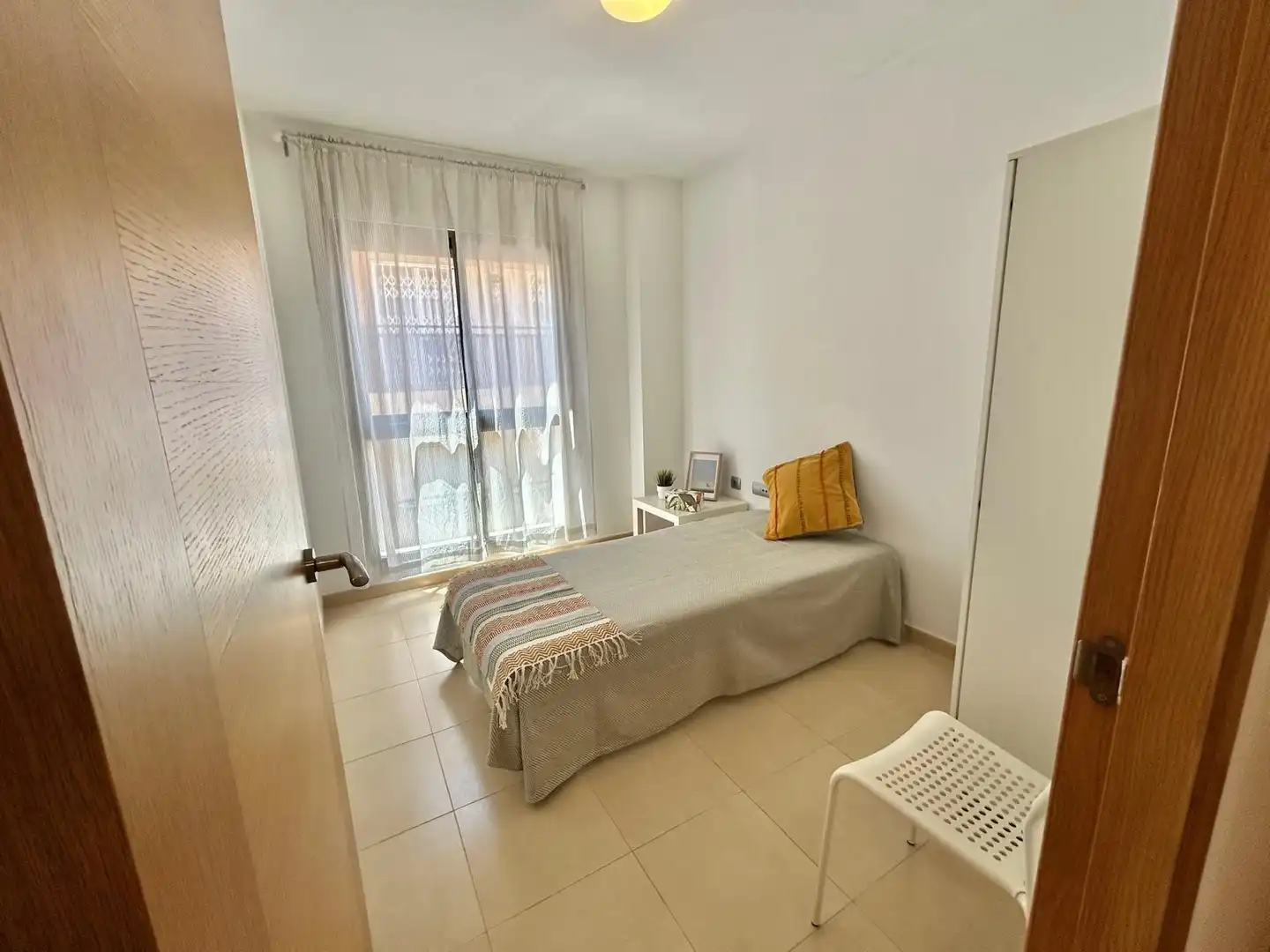 Bedroom of Flat for sale in Murcia  with Air Conditioner