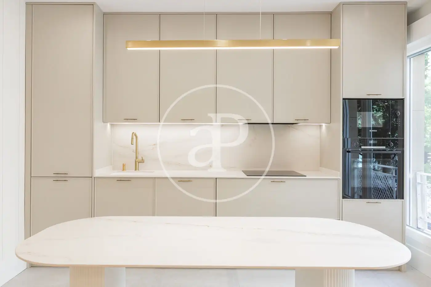 Kitchen of Flat for sale in Madrid  with Air Conditioner and Heating