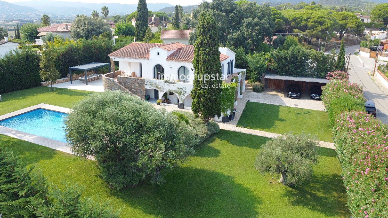 Exterior view of House or chalet for sale in Calonge i Sant Antoni  with Air Conditioner, Heating and Private garden