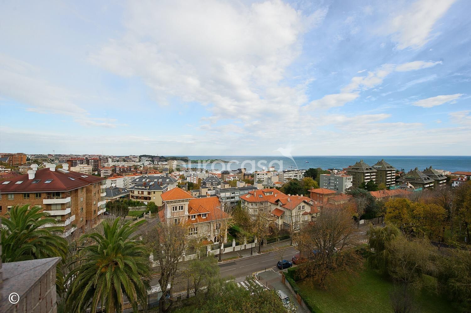 Vista exterior de Pis en venda en Santander amb Calefacció, Jardí privat i Terrassa